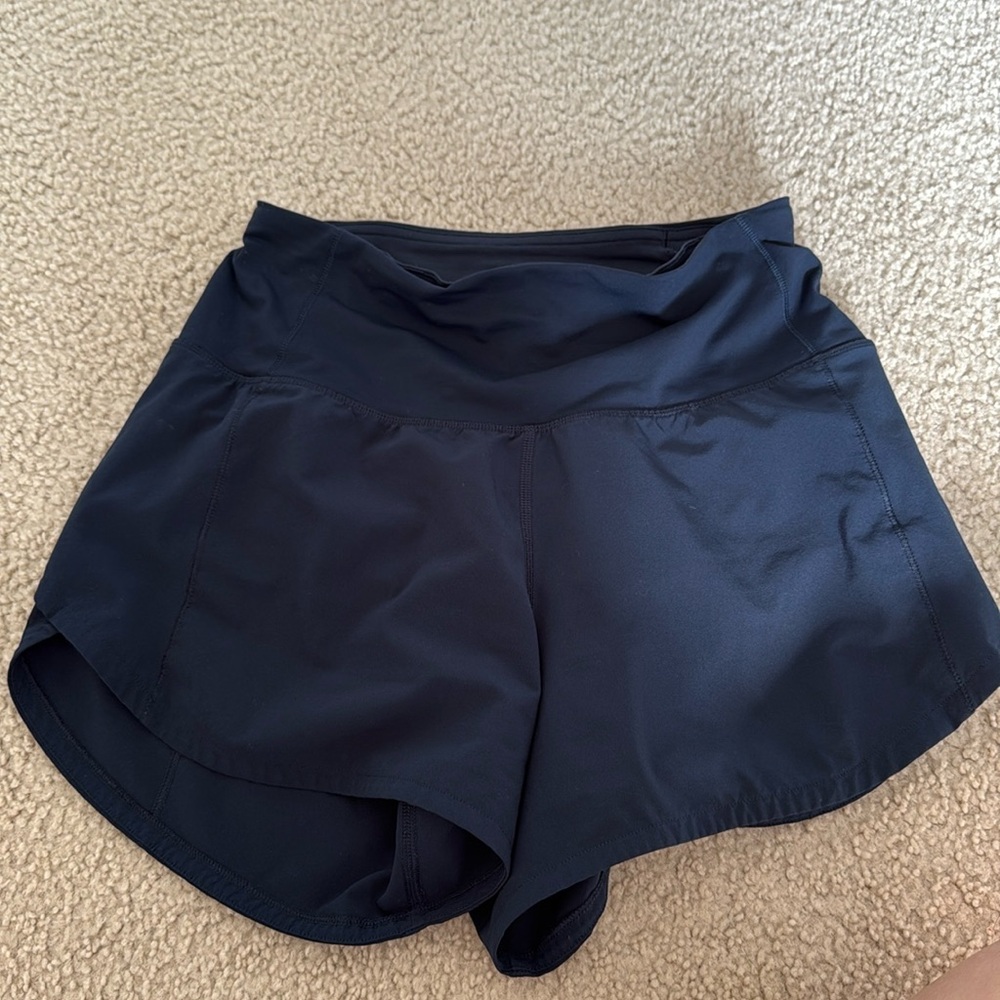 Lululemon Speed Up High-Rise Lined Short 4", Size 2